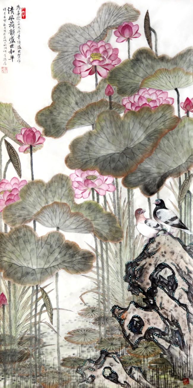 喜迎二十大 丹青颂盛世——山东省齐鲁文促会书画网络展作品欣赏 美术家网 【官网】- 美术资讯博览